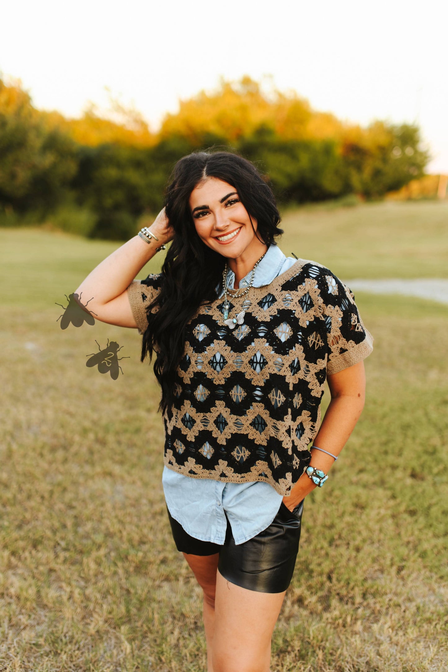 Wild Weaves Top