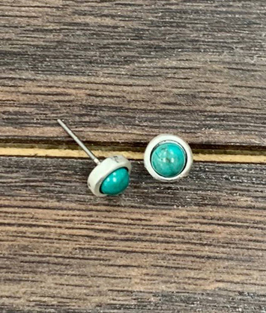 Turquoise Stud Earrings