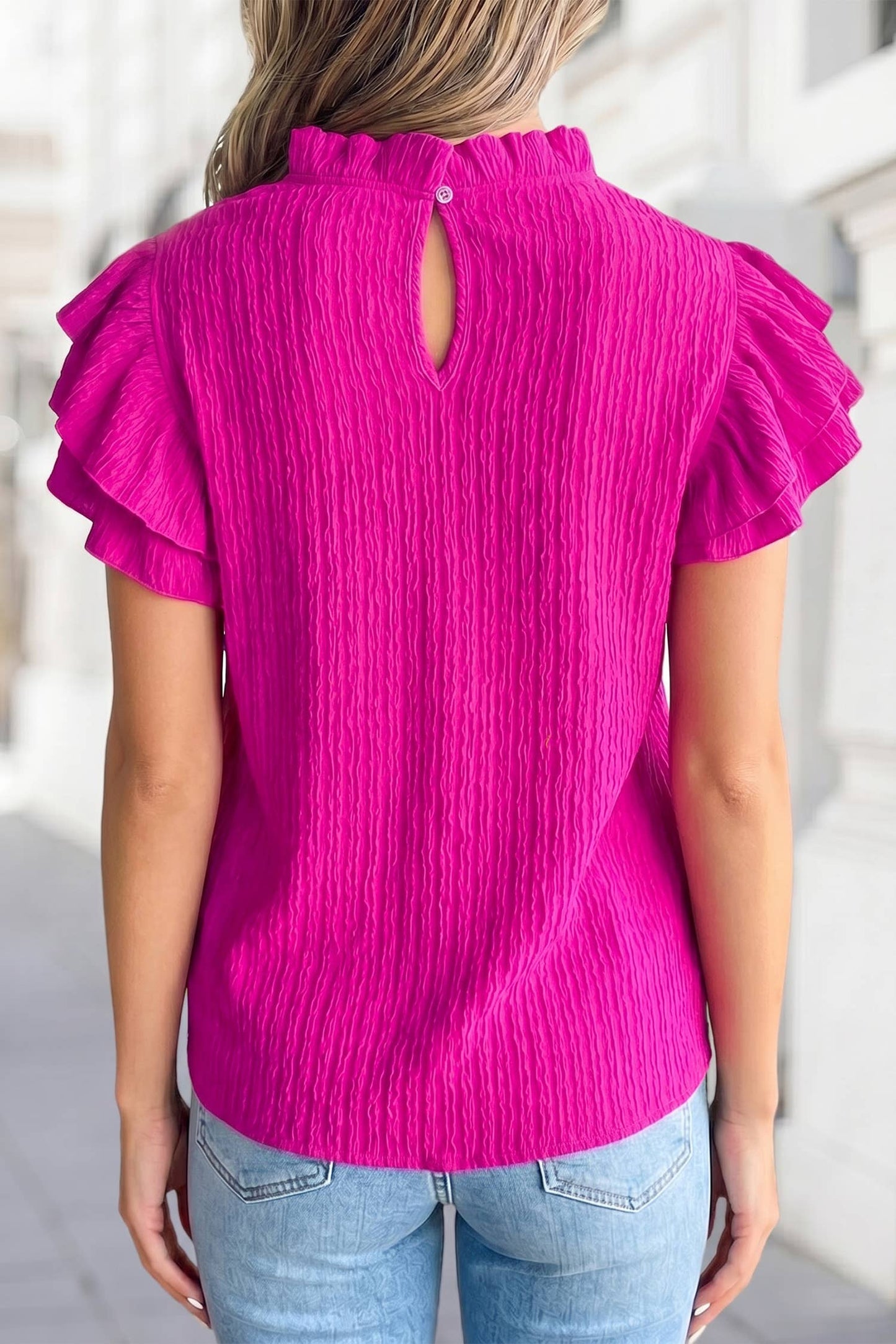 Peony Pink Blouse