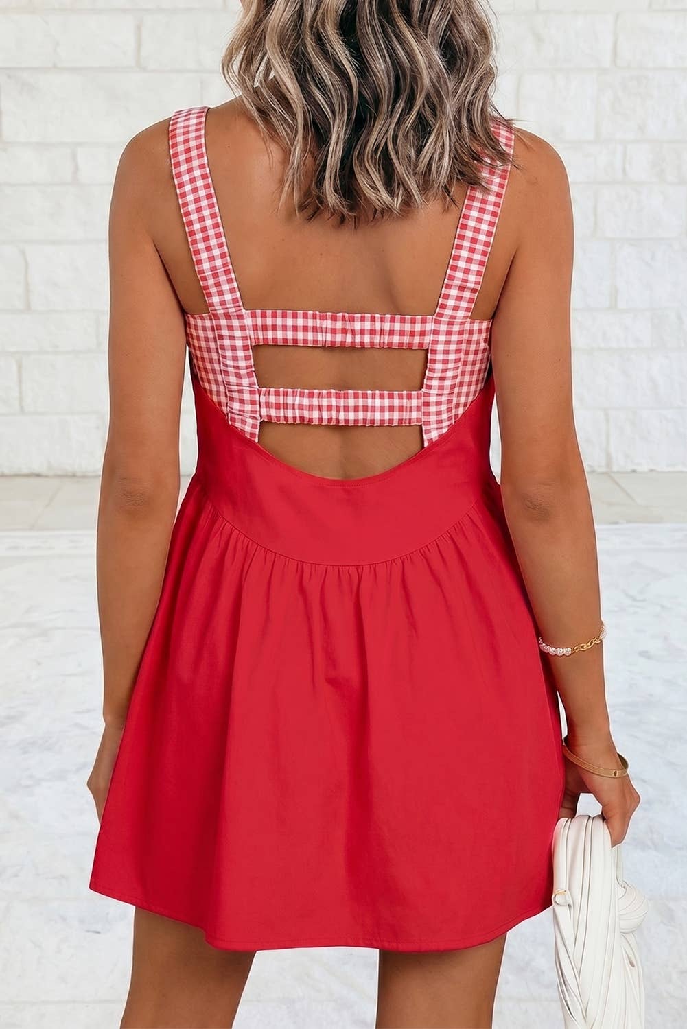 Red Rider Dress Romper