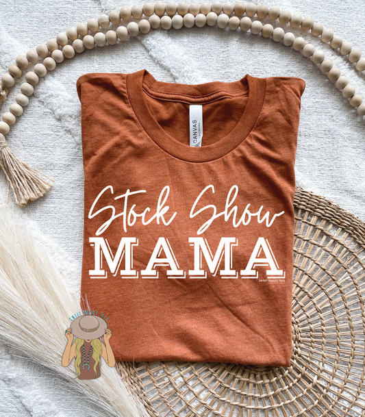 Stock Show Mama Tee
