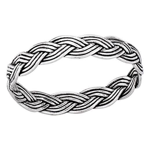 It All Intertwines Braided Band Ring