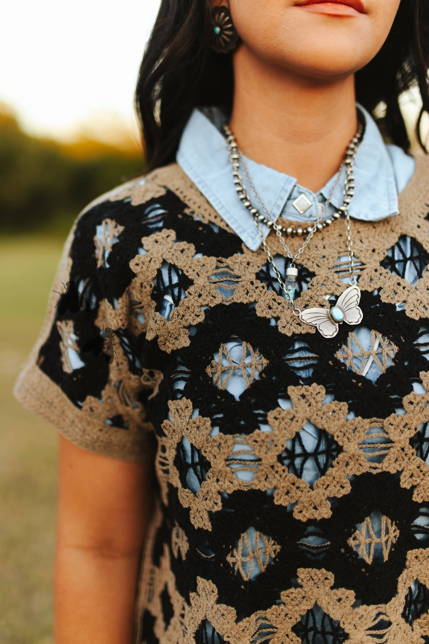 Wild Weaves Top