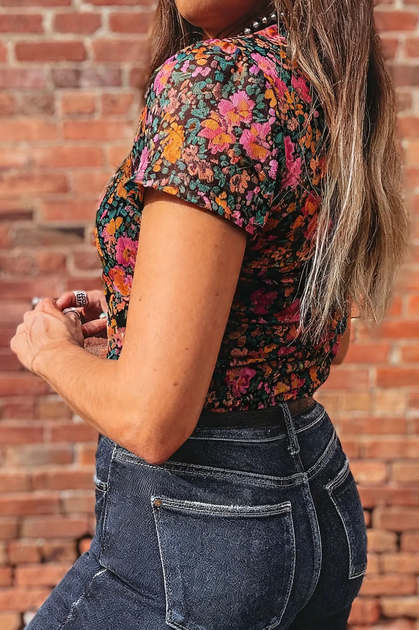 Jessi Mesh Top