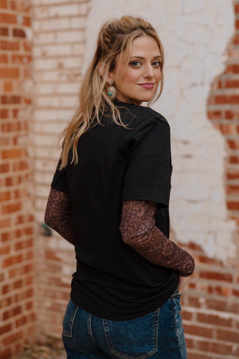 Bronzed Bloom Tee