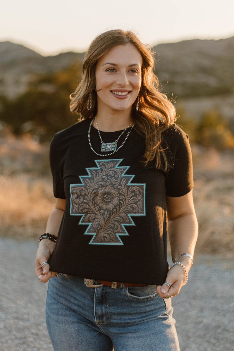 Bronzed Bloom Tee