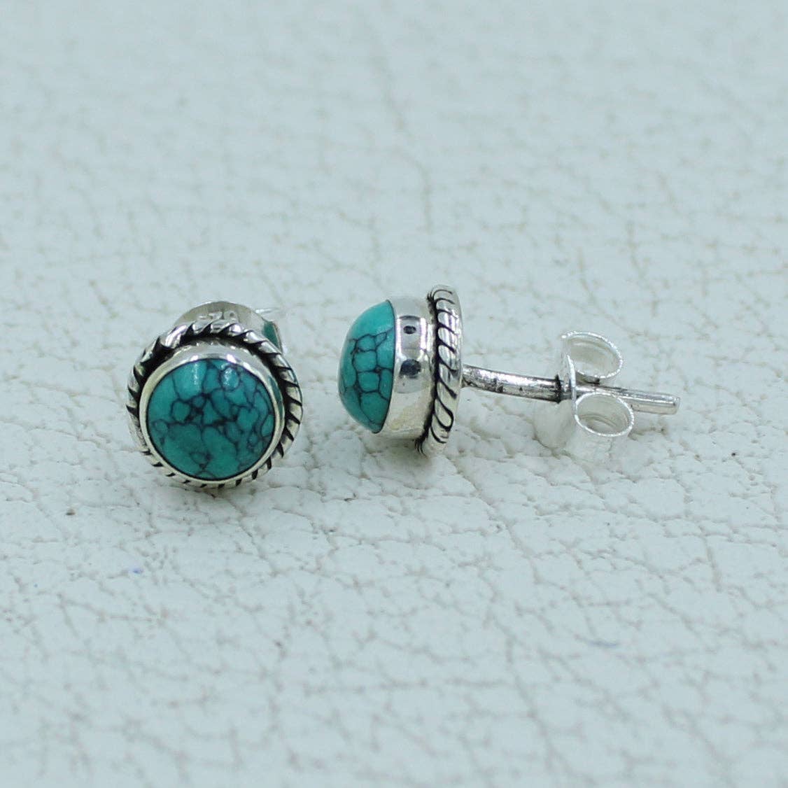 Turquoise Stud Rope Studs