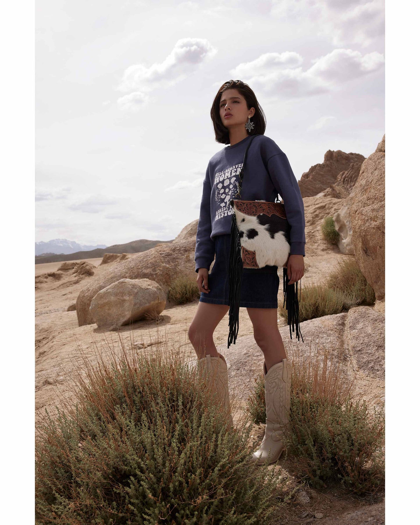 Tumbleweed Trail Fringed Bag