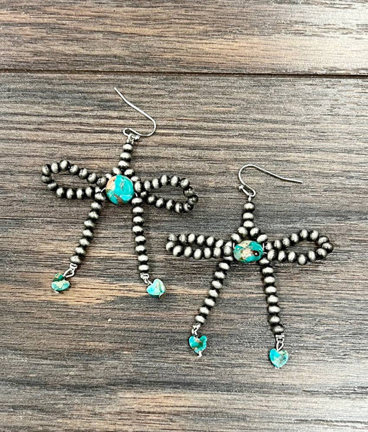 Ribbon Bow Earrings