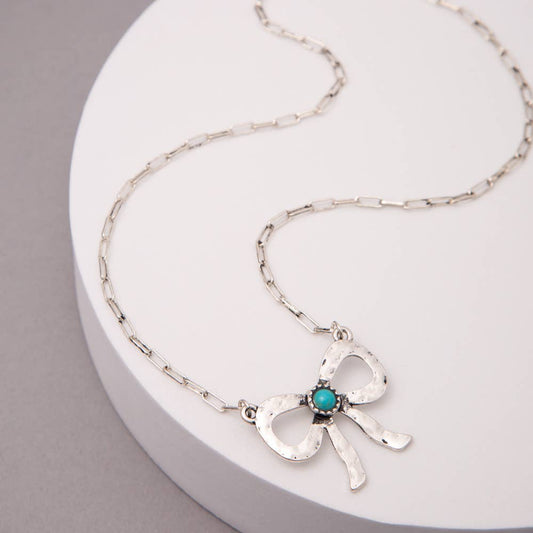 Western Bow Necklace
