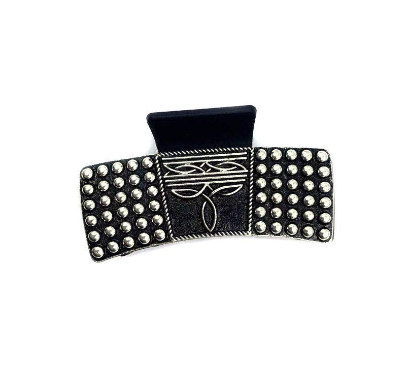 Boot Stitch Claw Clip