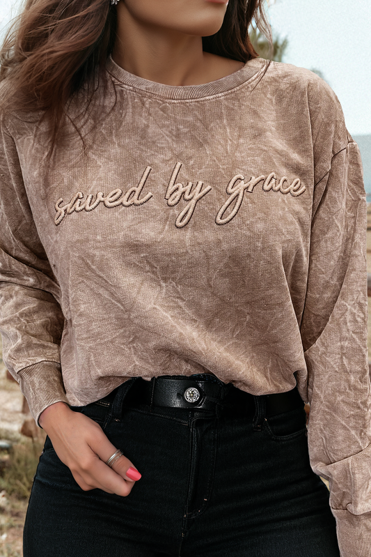 Saved by Grace Crewneck