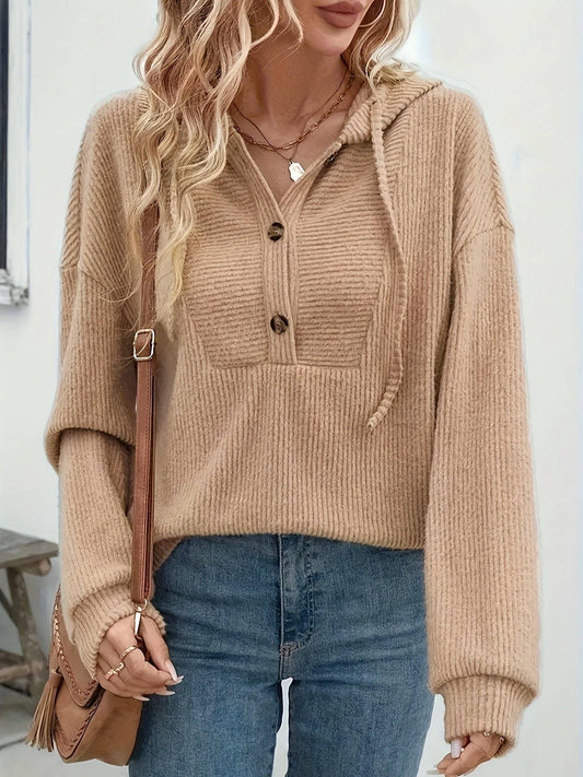 Tan Turnkey Hooded Pullover