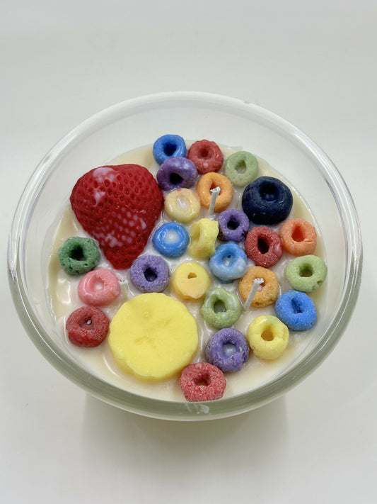 Frooty Loop Cereal Candle