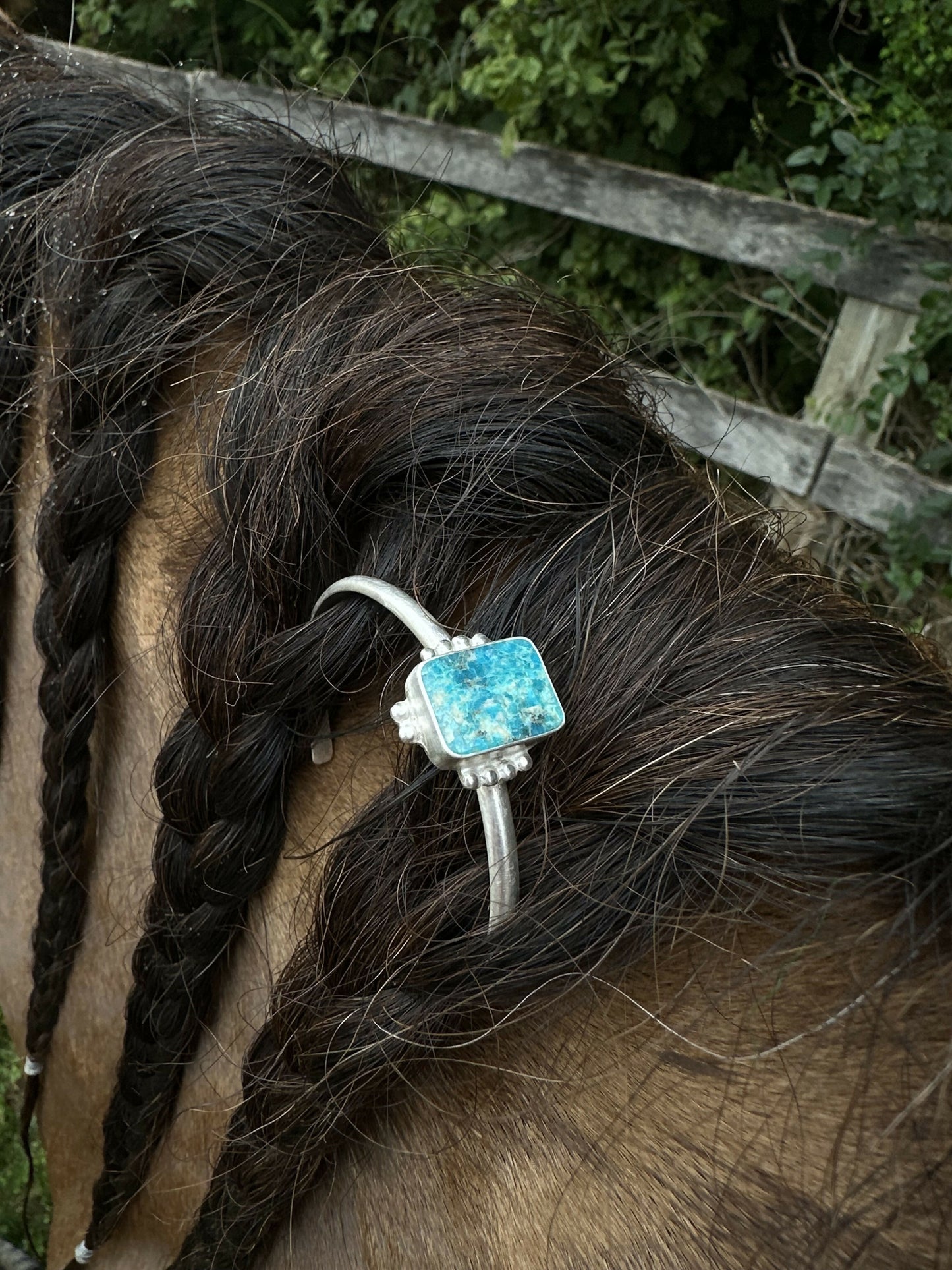 Kingman Turquoise cuff bracelet