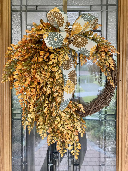 All Fall Foliage Wreath