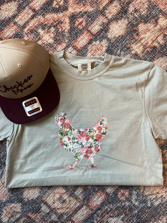 Floral Chicken