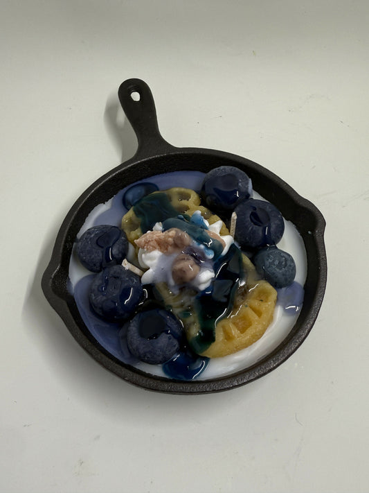 Blueberry Waffle Skillet Candle