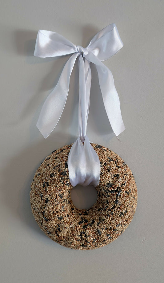 Birdseed wreath
