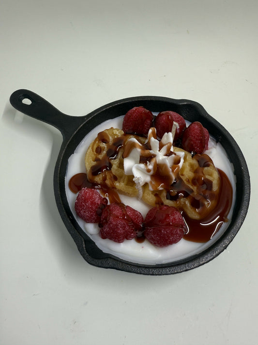 Strawberry Waffle Skillet Candle